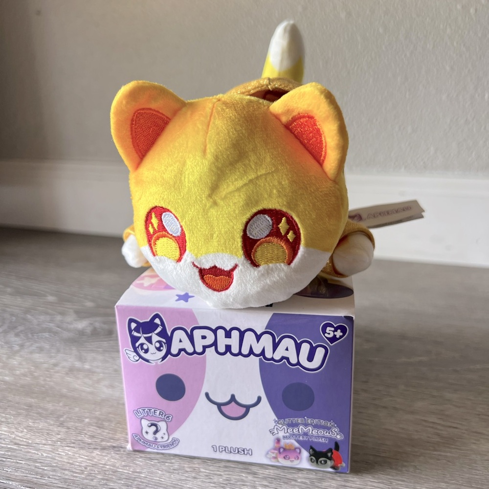 BRAND NEW Aphmau Meemeows Aphmau and Friends Series Yellow Noi Plush